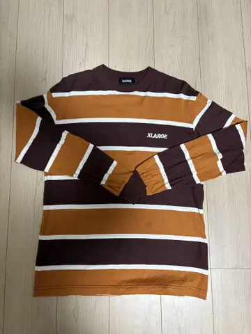 XLARGE 스트라이프 긴팔 티셔츠 M 사이즈