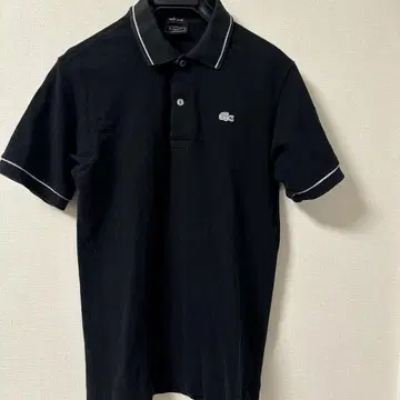 Lacoste 에디션 리미티드 블랙 피케 셔츠