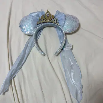 홍콩 디즈니랜드 한정판 엘사 머리띠