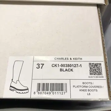 찰스 & 키이스 CK1-90380127-1 니 부츠 37 2025년