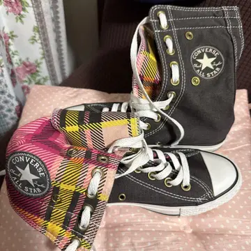 CONVERSE 컨버스 하이컷 스니커즈 거의 신품 24cm