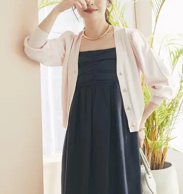 La boutique BonBon 쿨 터치 UV 크롭 가디건