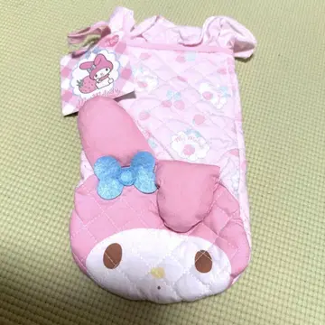 택 포함 미사용 새상품 마이멜로디 장갑 냄비 집게 마이멜로디 딸기 레어