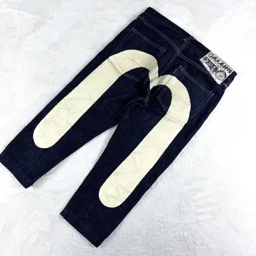 컨디션 최상 에비수 에비스 오오구로 빅 카모메 데님 청바지 인디고 32