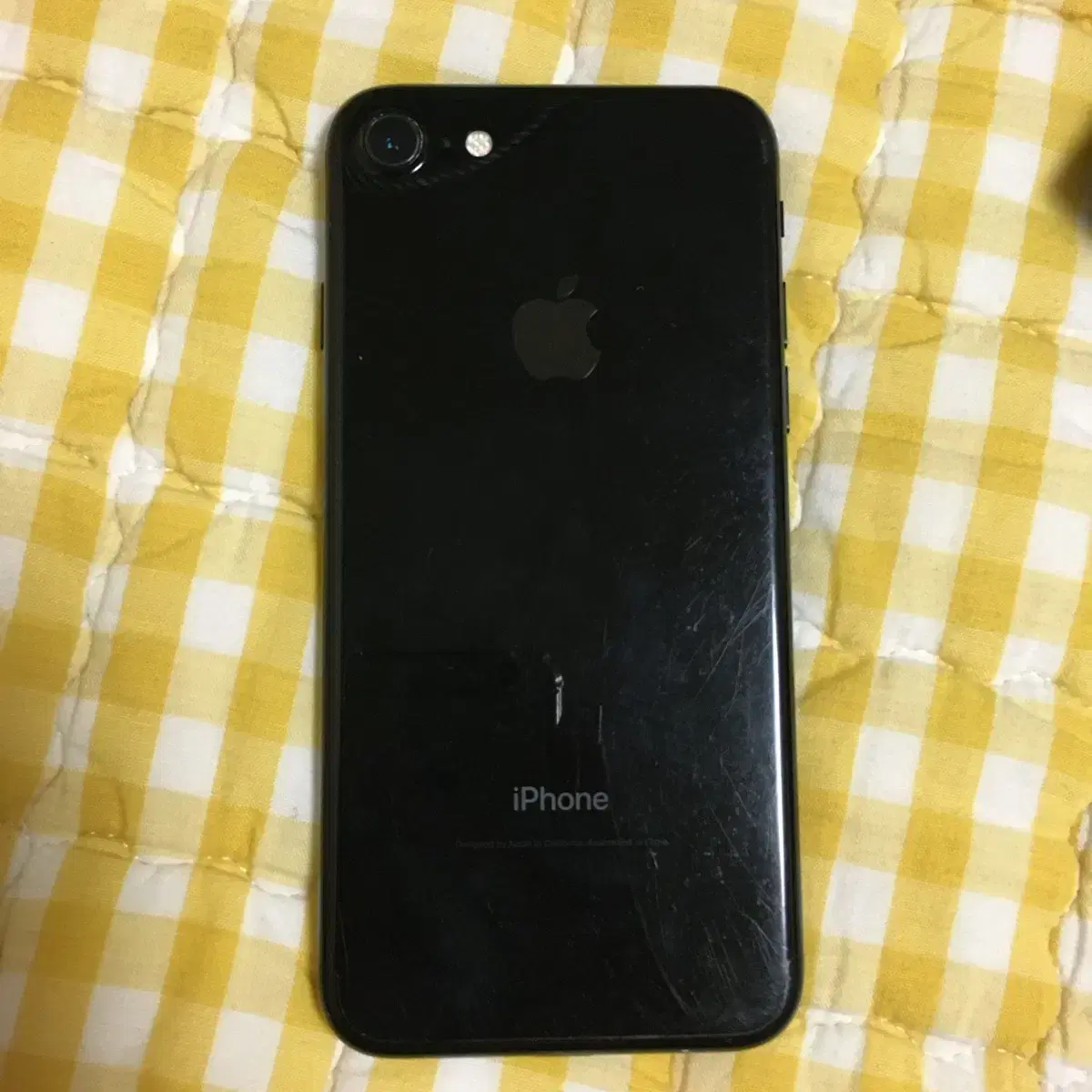 スマートフォン本体 iPhone - iPhone7 BLACK 256G Used]Apple iPhone7 256GB Black NNCQ2J/A SIM-free 368-ud - BE