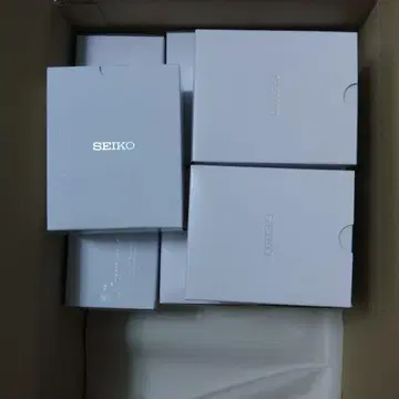 세이코 시계 박스 8개 세트 특가 미사용