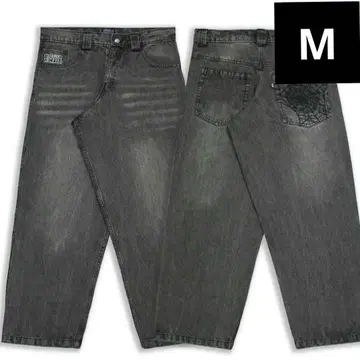 EARL skateboards Jeans Washed Grey 사이즈 M