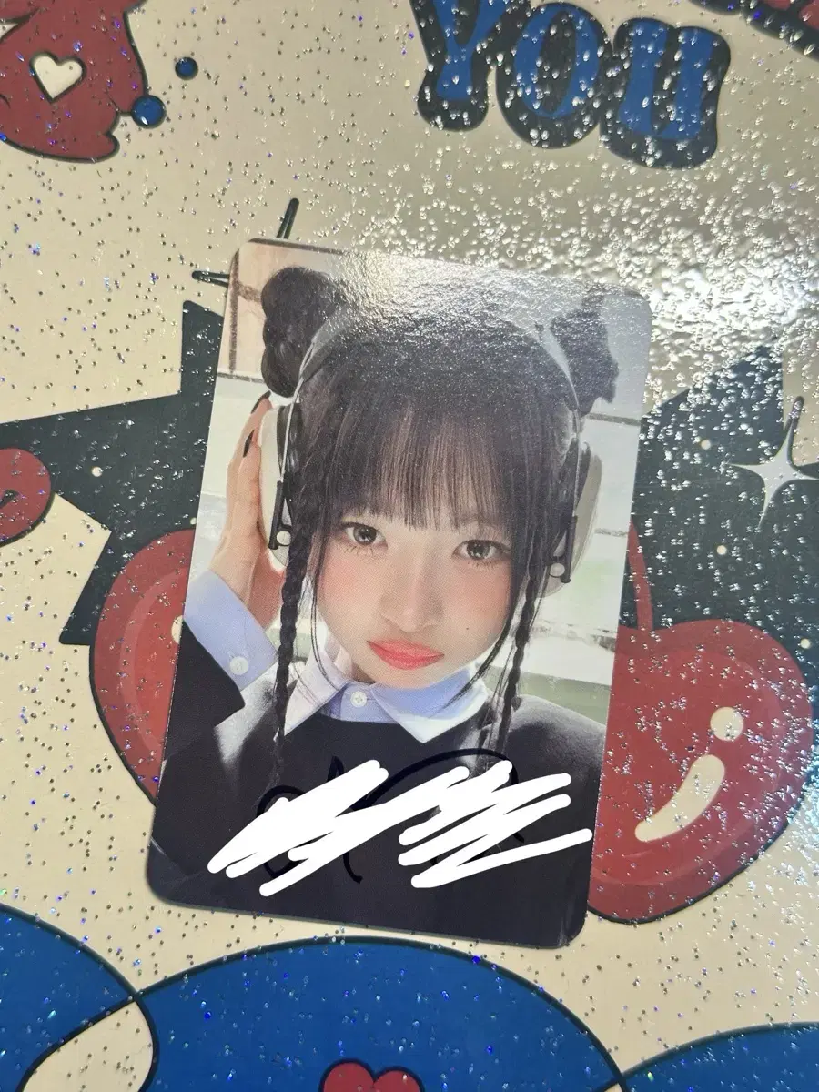 Ive Lay signed poca fansign winning autographed photocard soundwave empathy with muu
