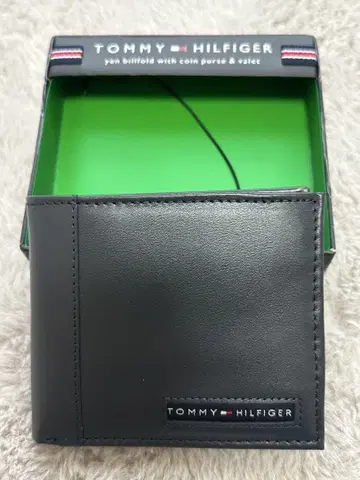 타미힐피거 TOMMY HILFIGER 접이식 지갑 동전 지갑 포함