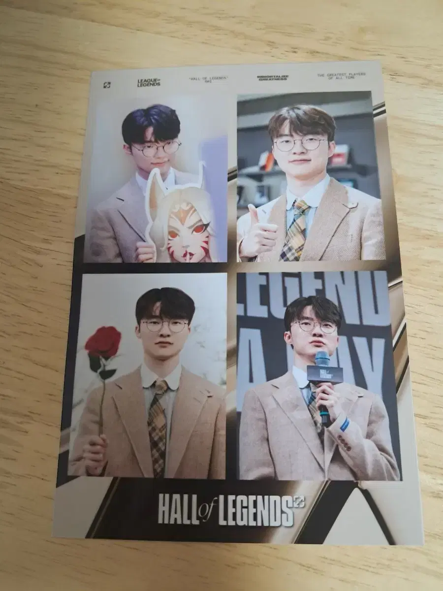 LCK 사진전 페이커 명예의 전당 인생넷컷 인화 네컷사진 판매합니다