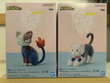 Fluffy Puffy 피규어 숏 캣 & 오차네코 전 2종 세트