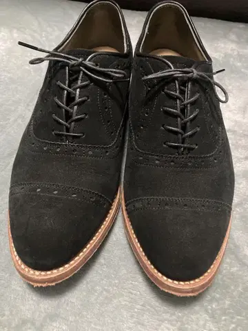 혼마 골프 스웨이드 세미 브로그 신발 25.5cm