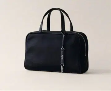 tout y est SAC LOQUET TOILE SMALL 블랙