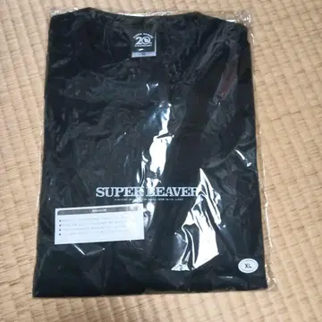 SUPERBEAVER 20주년 로고 티셔츠 블랙/XL 슈퍼 비버