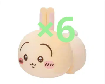 치이카와 모치루 네소베리 BIG 봉제 인형 토끼 6개 세트