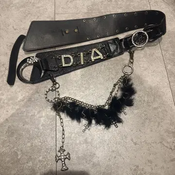 d.i.a. 문 버클 벨트 블랙
