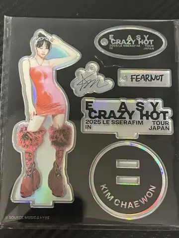 루세라 체원 EASY CRAZY HOT 아크릴 스탠드