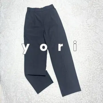 택 포함 미사용 새상품 yori 요리 핸섬 슬랙스 팬츠 정가 2.2