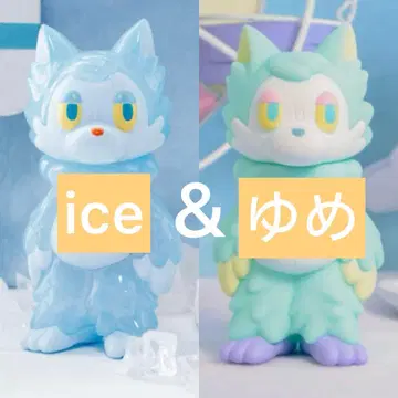 오카미군 유메 & ICE 아라이 키리코 소프트 비닐 피규어 2종 세트
