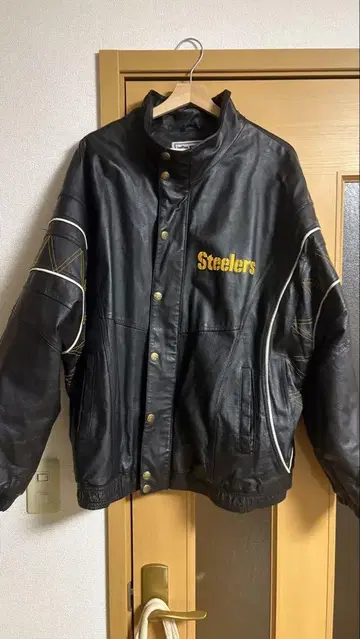 스타터 스타터 스틸러스 가죽 자켓