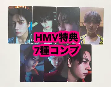 ENHYPEN DESIRE HMV 혜택 트레이딩 카드 7종 컴프