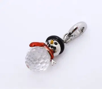 SWAROVSKI 스와로브스키 키링 스노우맨 모티브 새상품급
