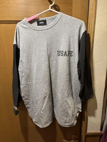 SAPEur 사풀 7부 소매 USAPE 티셔츠 2XL