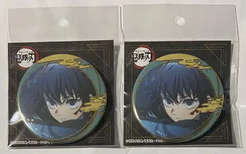 귀멸의 칼날 금박 캔뱃지 vol.2 토키토 무이치로 2개 세트