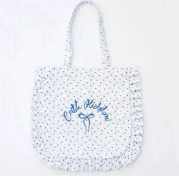 미개봉 새상품 캐스키드슨 Cath Kidston 프릴 토트백 블루