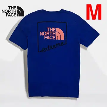 The North Face 백 로고 반팔 티셔츠 / 블루 M