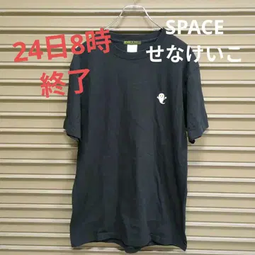 SPACE 세나 케이코 티셔츠 유니섹스 XL 블랙