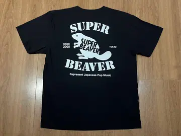 SUPER BEAVER 티셔츠 XL 사이즈 슈퍼 비버