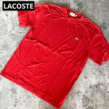 LACOSTE 라코스테 반팔 티셔츠 문자 악어 일본제 사이즈 3