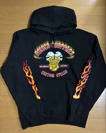 FRISCOCHOPPERS 프리스코 초퍼스 후드티 M