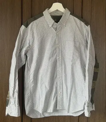 SOPHNET. 소프 카모플라주 패널 B.D 셔츠