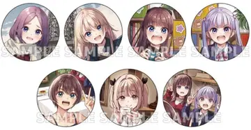 NEW GAME! 게이머즈 캔뱃지 7개 세트