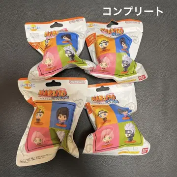 나루토 목욕 공 빗쿠라타마고 마스코트 4종 세트 컴플리트