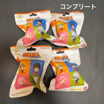 나루토 목욕 공 빗쿠라타마고 마스코트 4종 세트 컴플리트