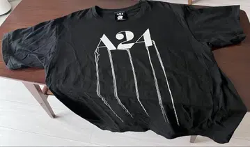 L 사이즈 A24 DEATH STRANDING 티셔츠 코지마 히데오