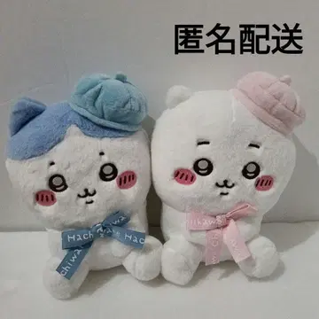 치이카와 (먼작귀) 도쿄 기념품 도쿄역 앉은 봉제 인형 하치와레 치이카와