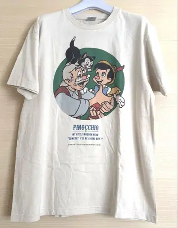 새상품급 디즈니 피노키오 반팔 티셔츠 L