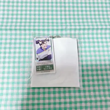 닌자 타마 란타로 난자 타운 미니 게임 티켓 키링 시오에 분지로