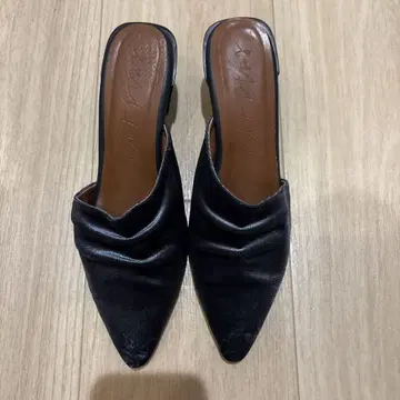 KBF 뮬 벨벳 블루 네이비