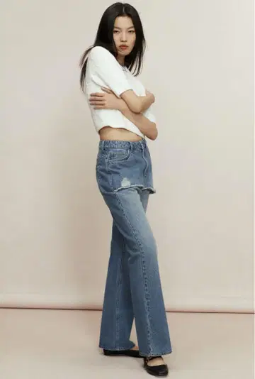 H&M 레이어드 데님 38
