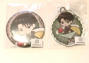 진격의 거인 챠폰 리바이 캔뱃지, 아크릴 키링, 마루쿠지