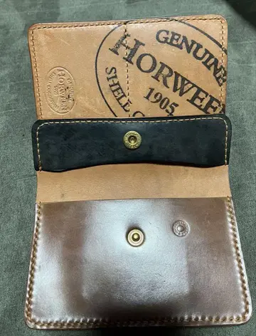HORWEEN 풀 쉘 코도반 리버스 올 스탬프