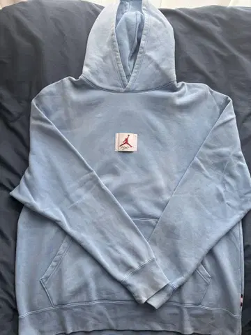 Jordan 라이트 블루 후드티 2XL 사이즈