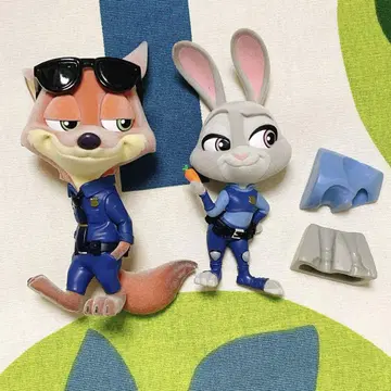 주토피아 Fluffy Puffy 닉과 주디