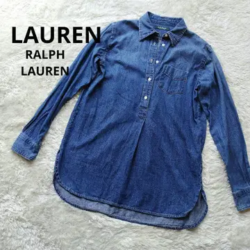 LAUREN Ralph Lauren 데님 긴팔 셔츠 XS