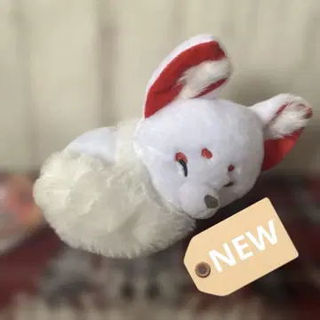 쪼그려 앉은 여우 솜사탕 약 20cm